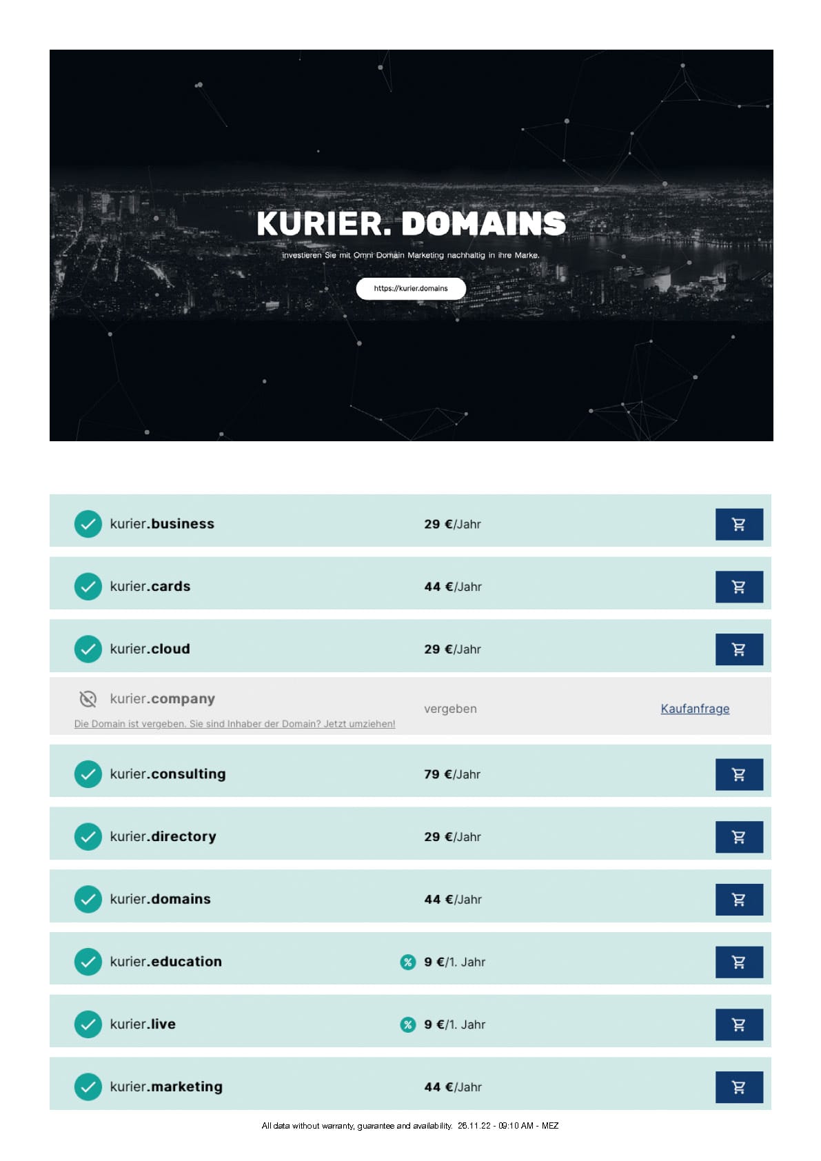 Facebook® Promotion