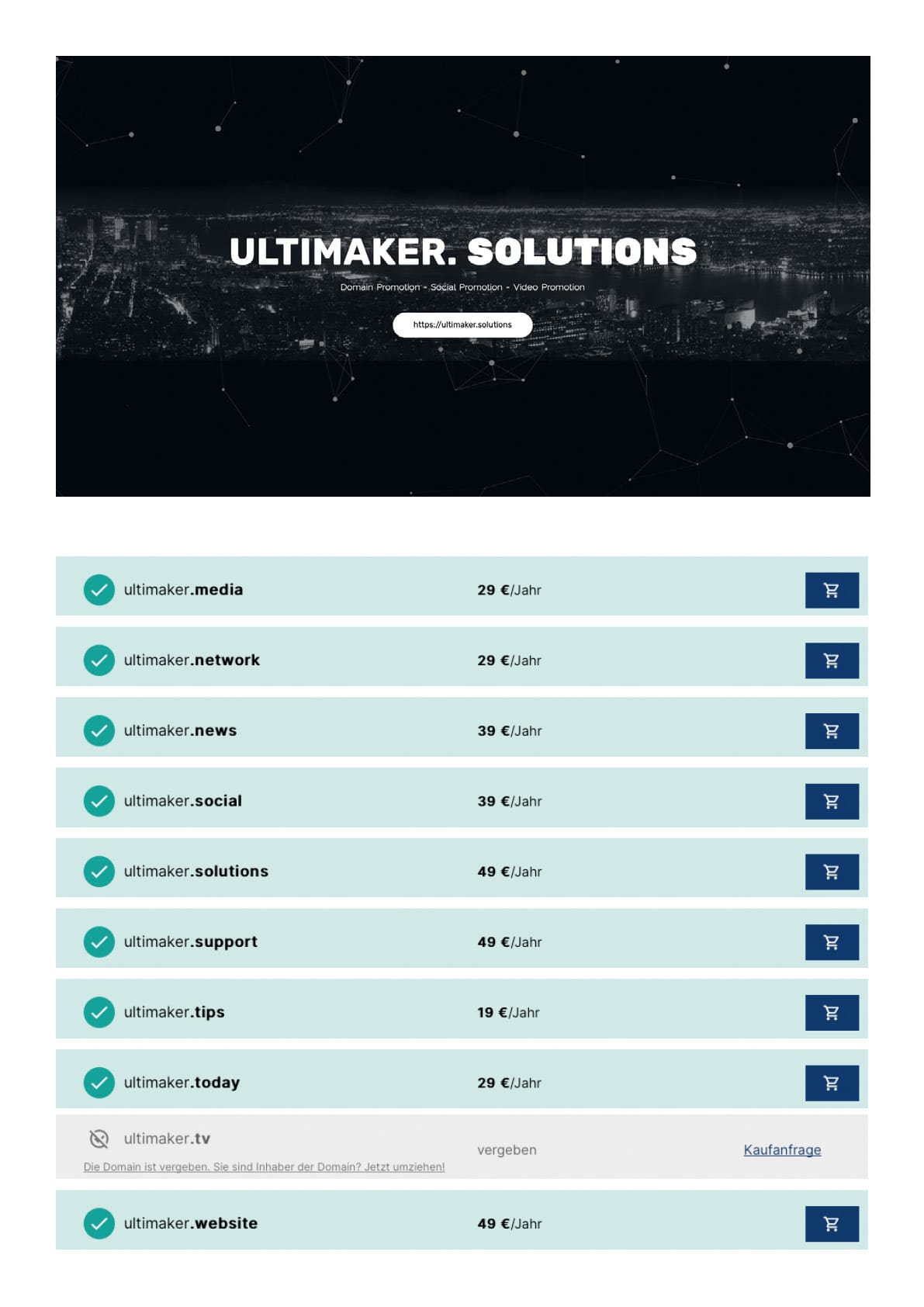 Pinterest® Promotion