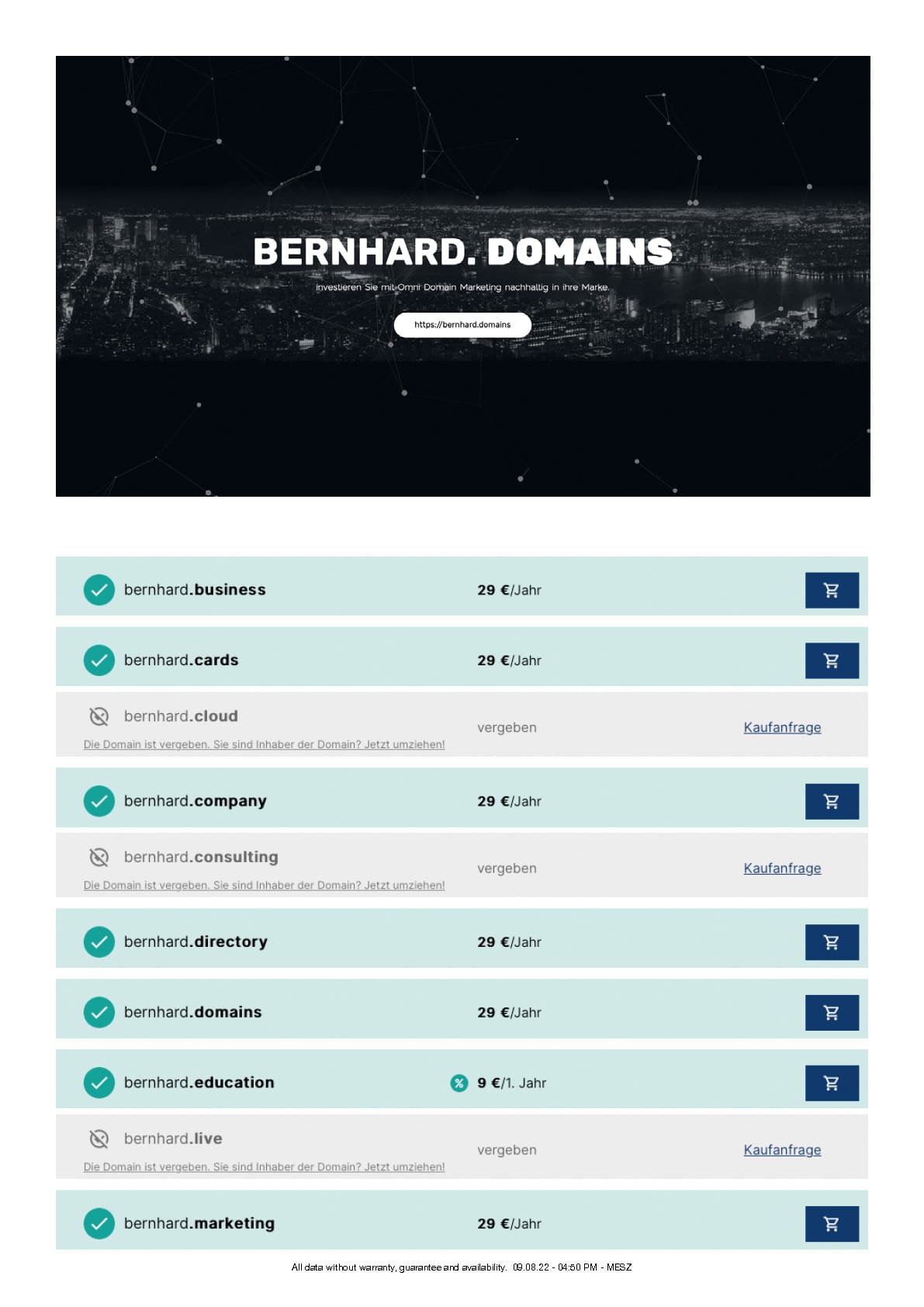 Facebook® Promotion