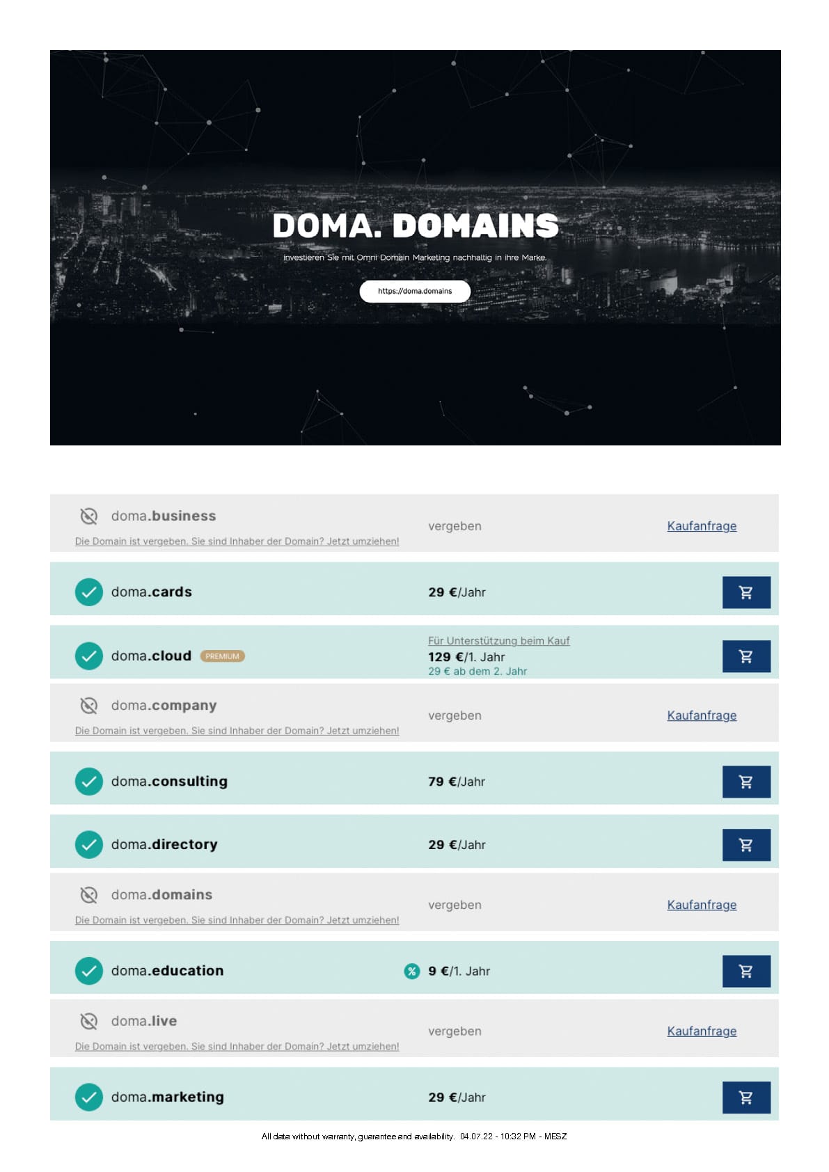 Facebook® Promotion