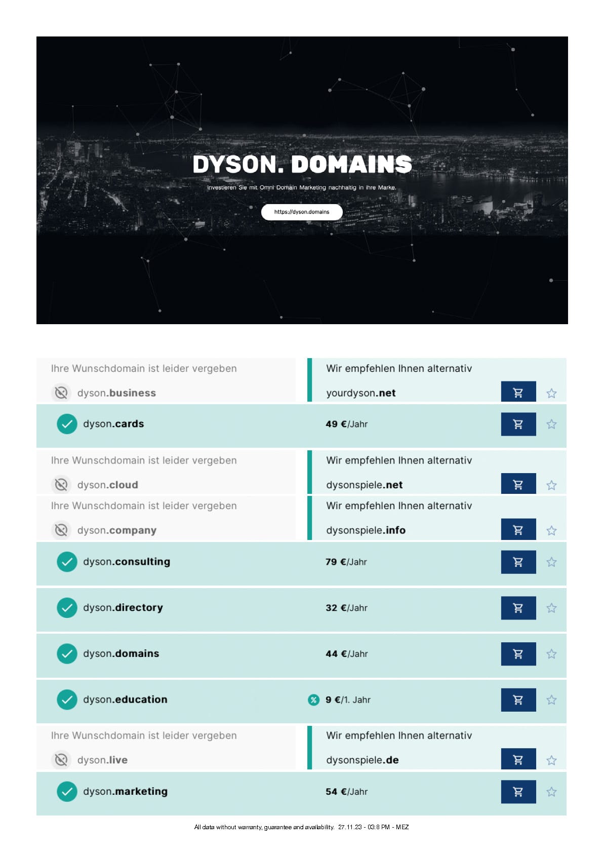 Facebook® Promotion