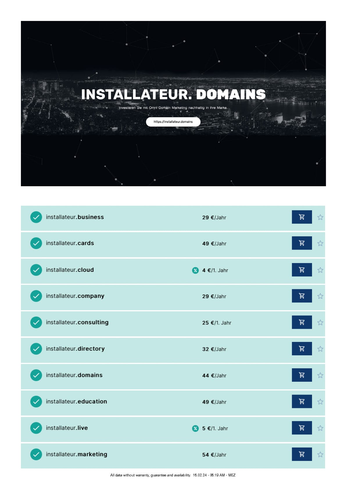 Facebook® Promotion