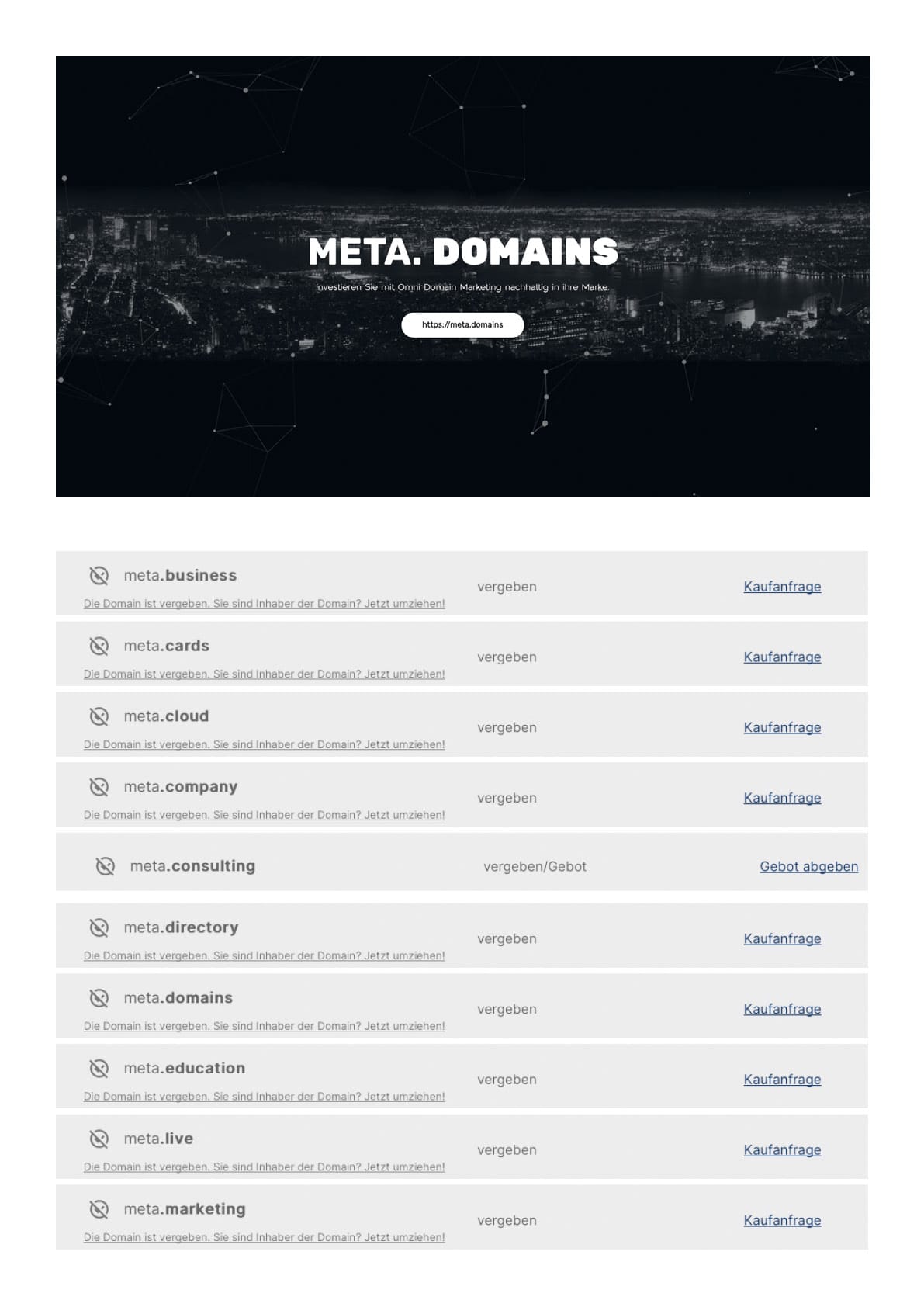 Facebook® Promotion