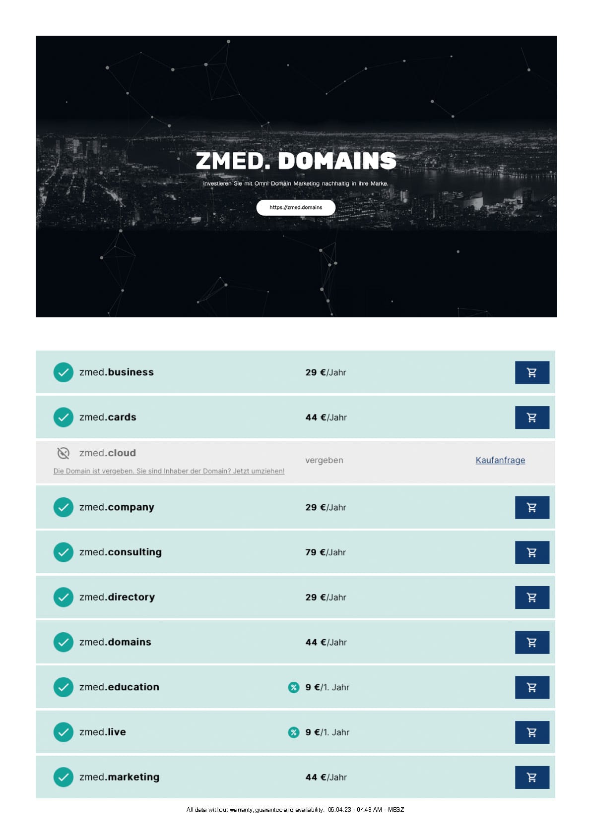 Facebook® Promotion